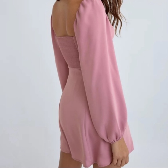 WILFRED NOVELLA DRESS   SOFT ORCHID - Picture 4 of 5